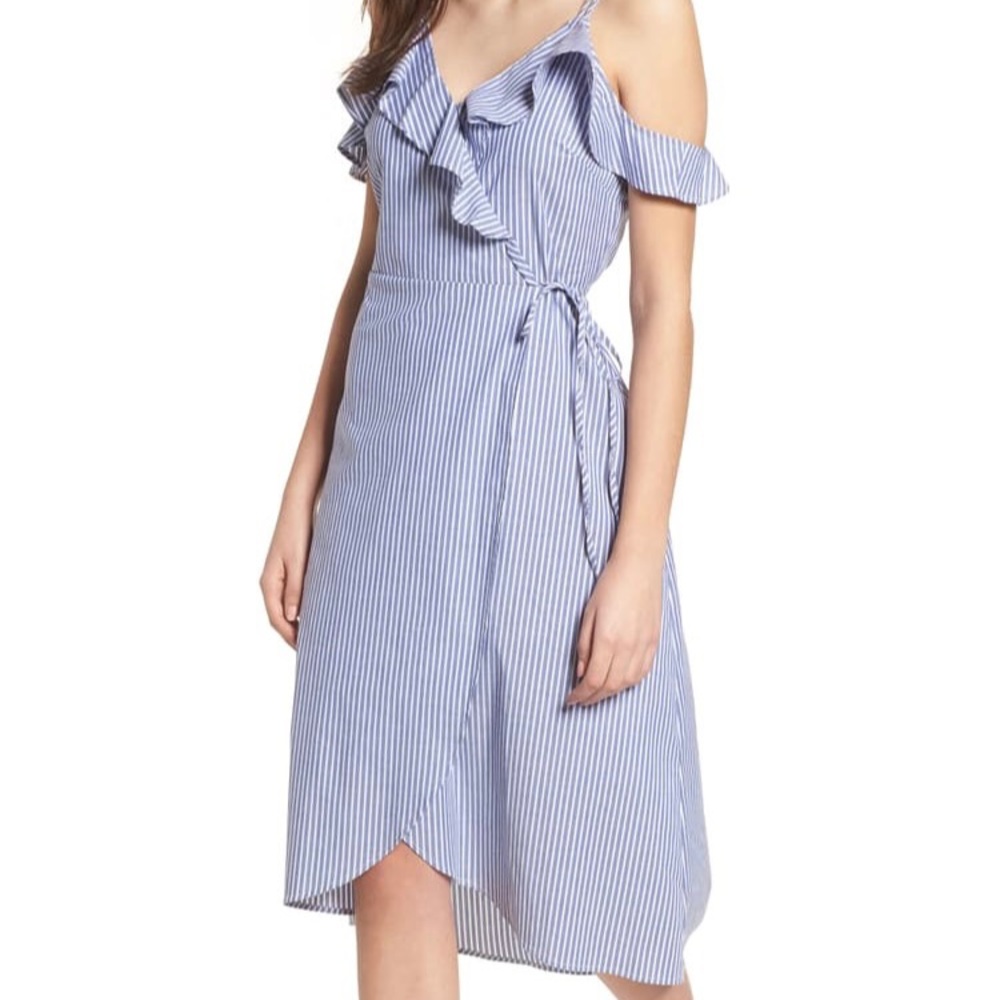 pinstripe sundress